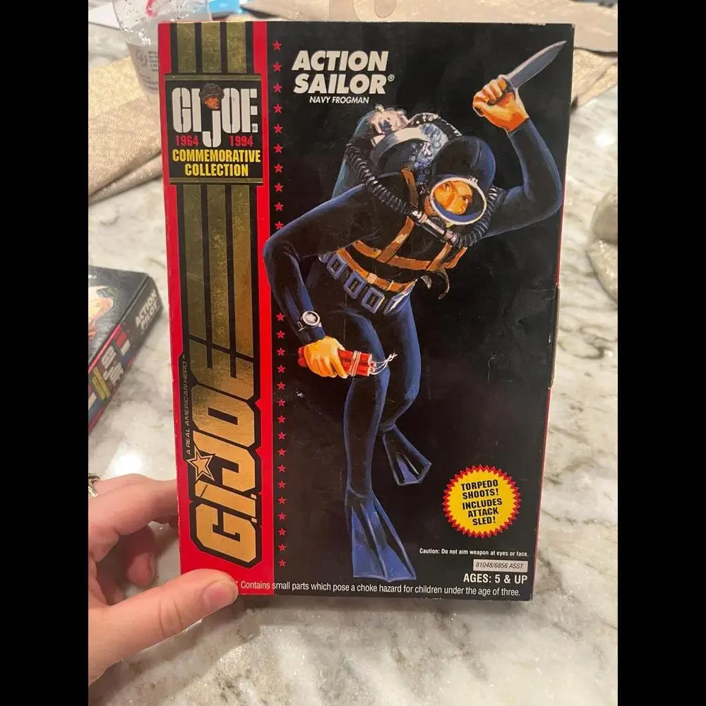 GI Joe 1993 Action Sailor Navy Frogman Commemorative Collection‎ Hasbro Vintage
